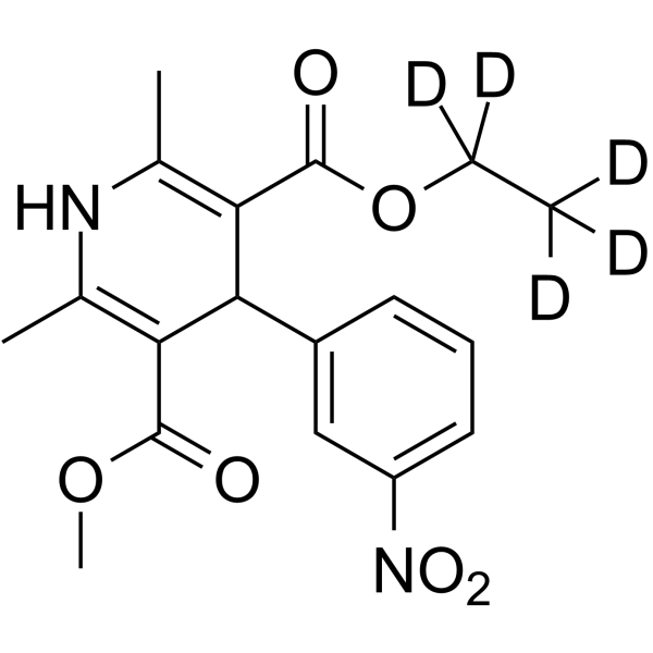 Nitrendipine-d5  Chemical Structure
