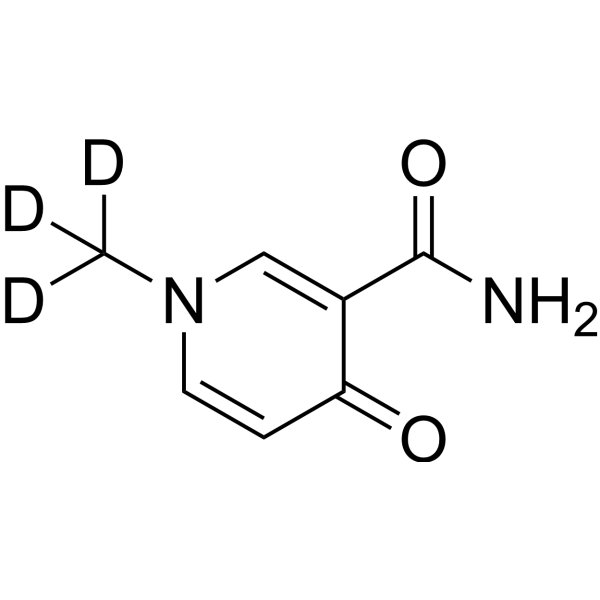 N-Methyl-4-pyridone-3-carboxamide-d3  Chemical Structure