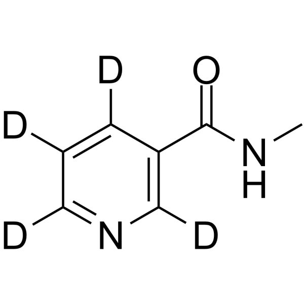 N-Methylnicotinamide-d4  Chemical Structure