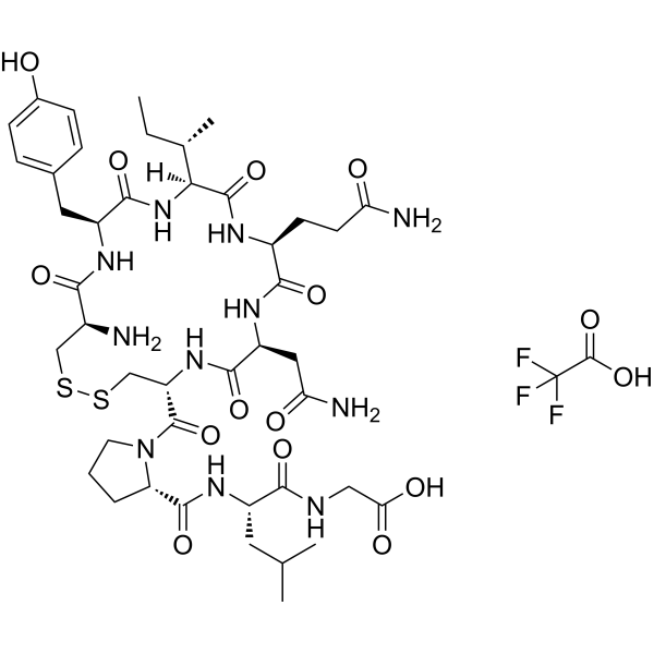 Oxytocin free acid TFA  Chemical Structure
