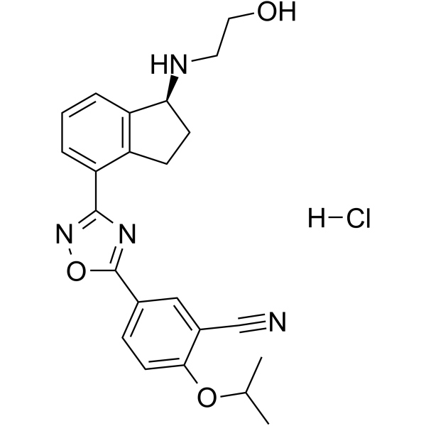 Ozanimod hydrochloride  Chemical Structure