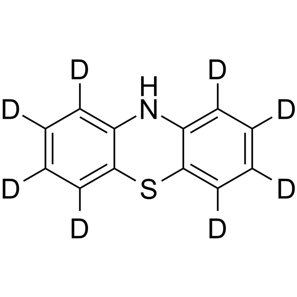 Phenothiazine-d8  Chemical Structure