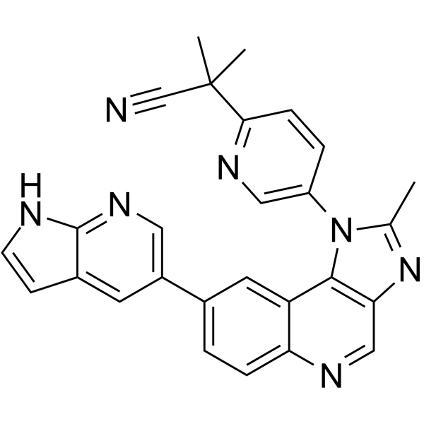 PI3K/mTOR Inhibitor-11 化学構造