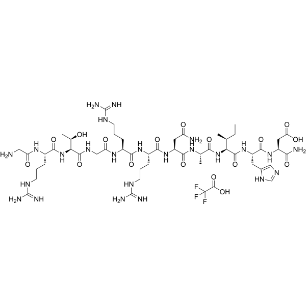 PKI (14-24)amide TFA 化学構造