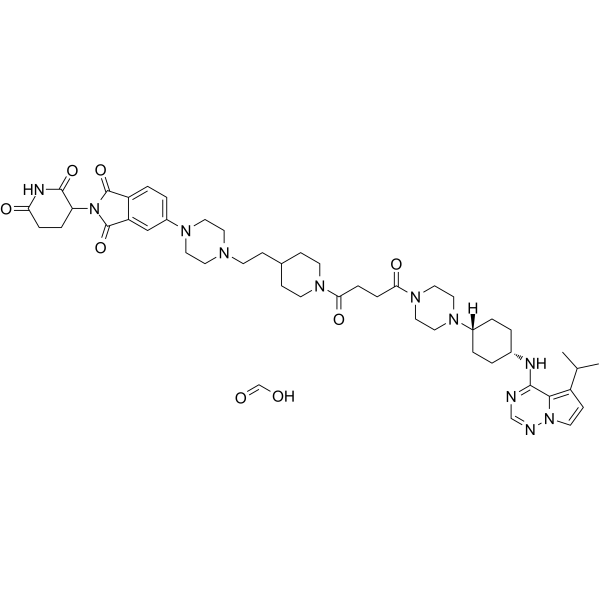 PROTAC IRAK3 degrade-1 formic  Chemical Structure