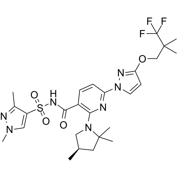 (R)-Elexacaftor  Chemical Structure