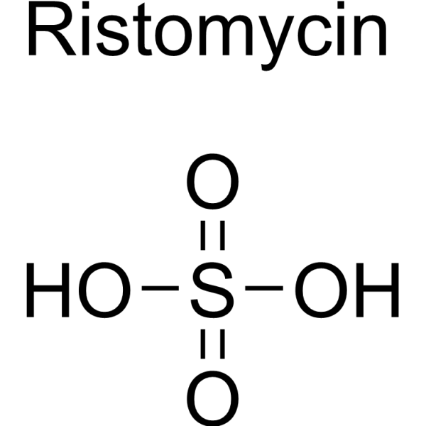 Ristomycin sulfate  Chemical Structure