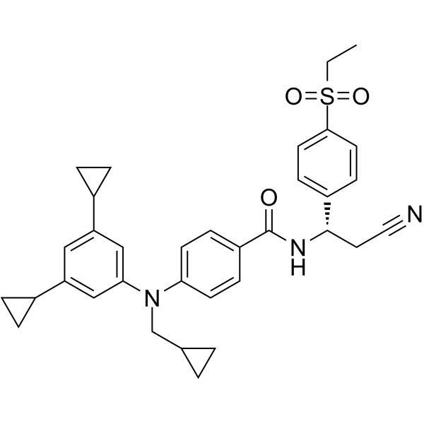 RORγt agonist 3 化学構造