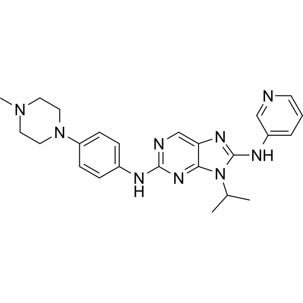Ruserontinib Chemische Struktur