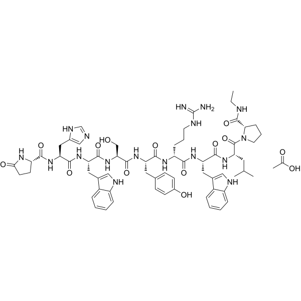 sGnRH-A acetate 化学構造