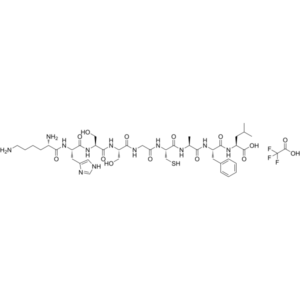Shepherdin (79-87) (TFA) التركيب الكيميائي