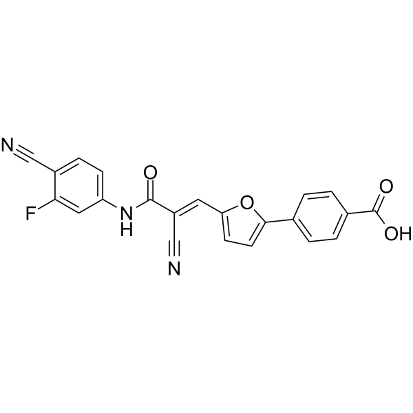 SIRT5 inhibitor 3 Chemische Struktur