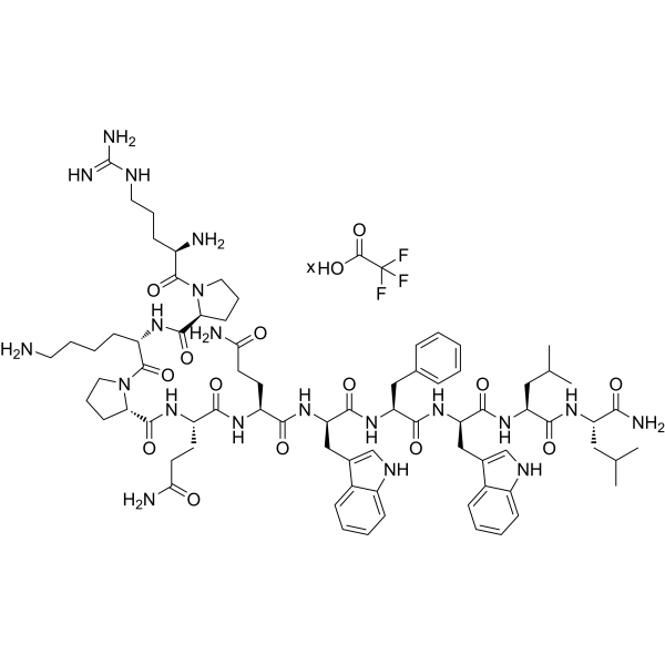 Spantide I TFA 化学構造