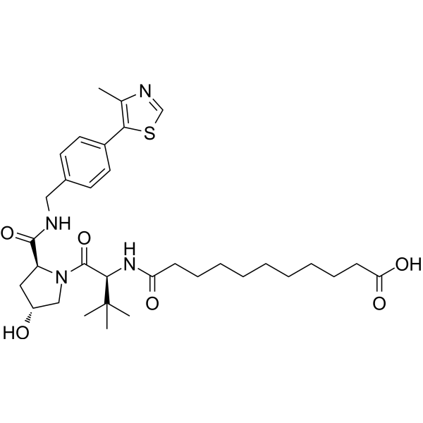 (S,R,S)-AHPC-CO-C9-acid 化学構造