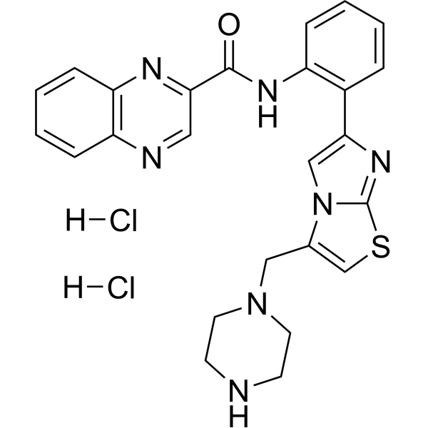 SRT 1720 dihydrochloride  Chemical Structure