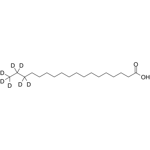 Stearic acid-d7  Chemical Structure