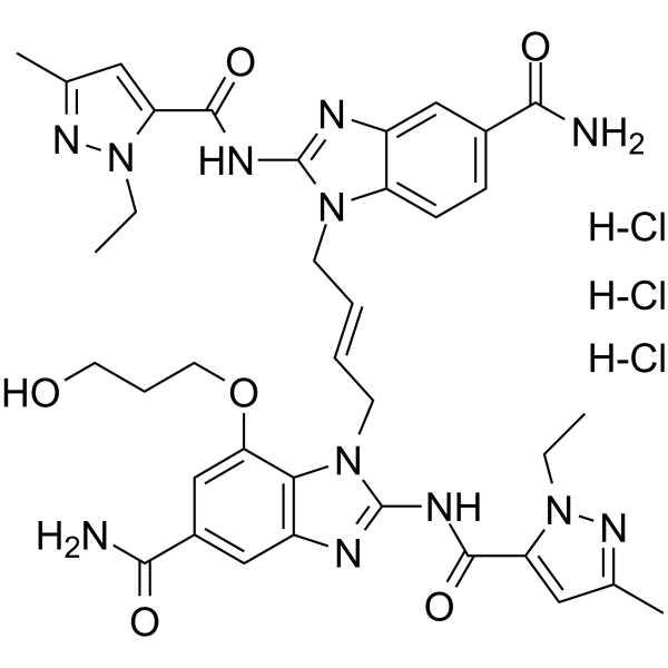 STING agonist-3 trihydrochloride  Chemical Structure