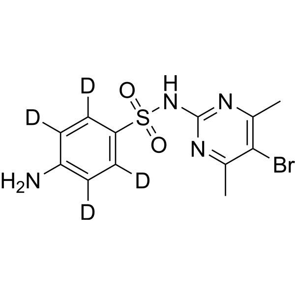 Sulfabrom-d4  Chemical Structure