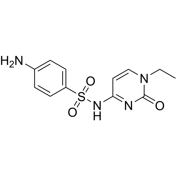 Sulfacytine Chemische Struktur