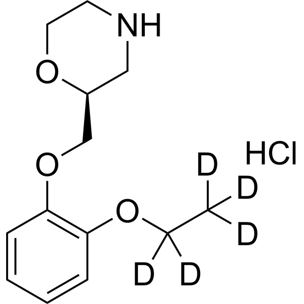 (S)-Viloxazine-d5 hydrochloride  Chemical Structure