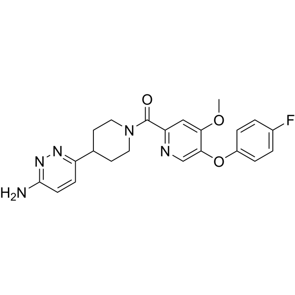 TRPC6-IN-3 التركيب الكيميائي