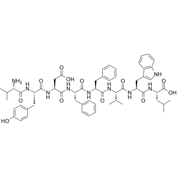 Tyrosinase-related Protein 2 (TRP-2) (181-188)  Chemical Structure