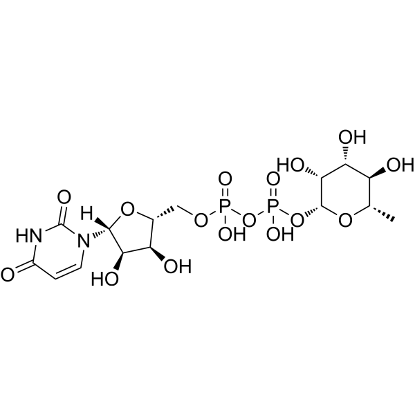 UDP-rhamnose  Chemical Structure