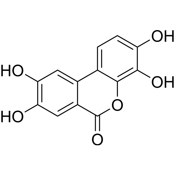 Urolithin D Chemische Struktur