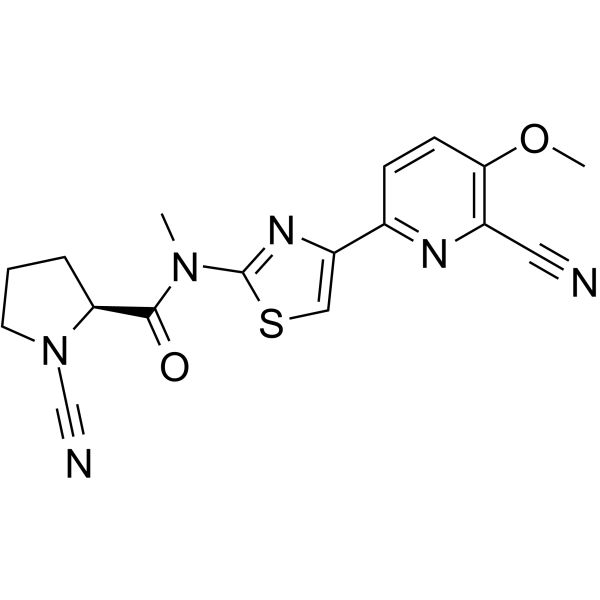 USP30 inhibitor 11 التركيب الكيميائي