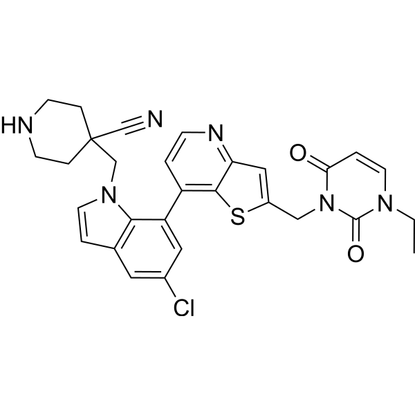 USP7-IN-11 化学構造