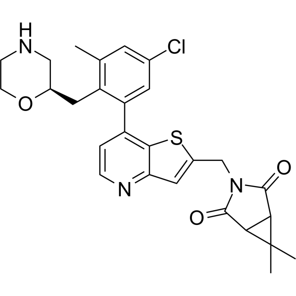 USP7-IN-7 التركيب الكيميائي