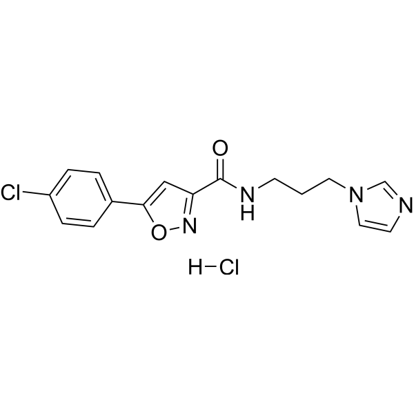 Wnt/β-catenin agonist 3 hydrochloride 化学構造