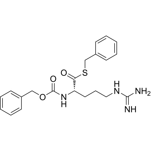 Z-Arg-SBzl  Chemical Structure