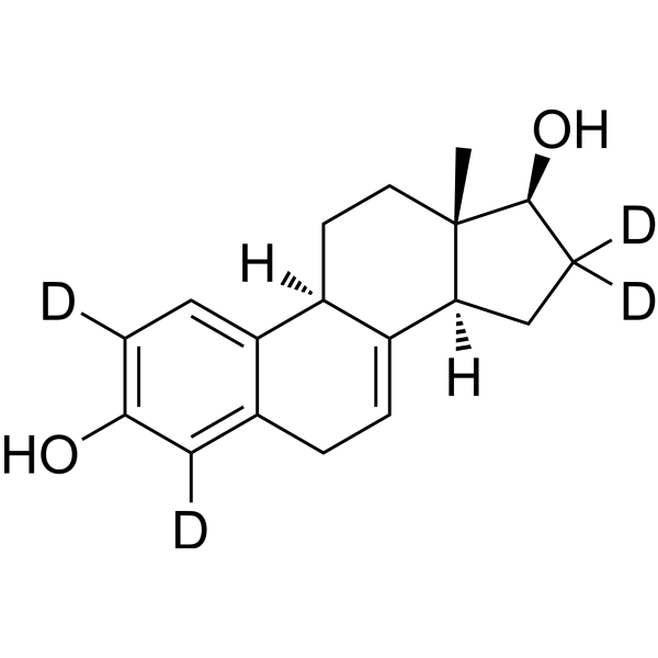 β-Dihydroequilin-d4  Chemical Structure