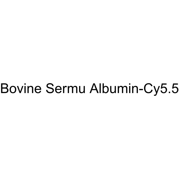 Bovine Sermu Albumin-Cy5.5  Chemical Structure