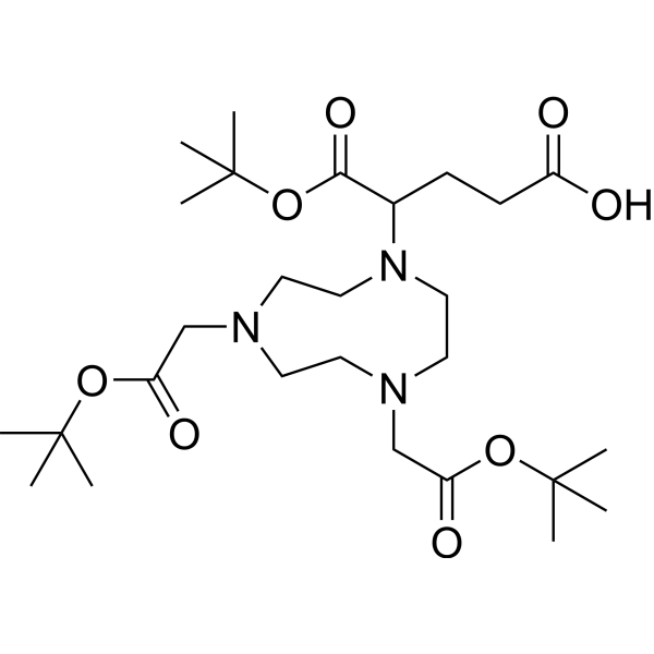 NODAGA-tris(t-Bu ester)  Chemical Structure