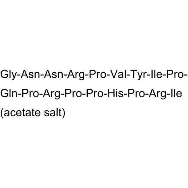 Apidaecin IA acetate  Chemical Structure