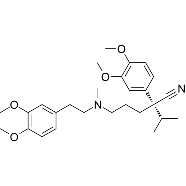 (R)-Verapamil  Chemical Structure