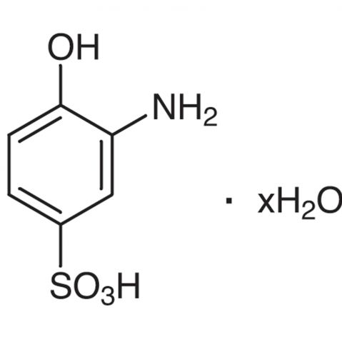 3-Amino-4-hydroxybenzenesulfonic acid Chemical Structure