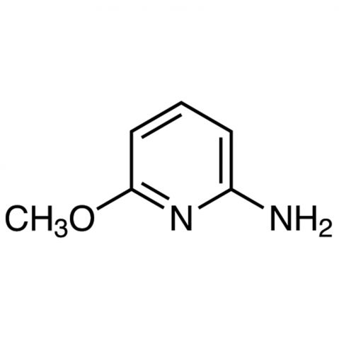2-Amino-6-methoxypyridine Chemische Struktur