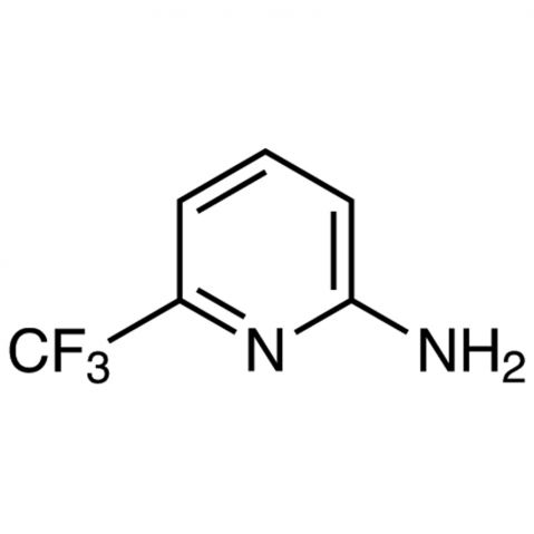 2-Amino-6-(trifluoromethyl)pyridine Chemische Struktur