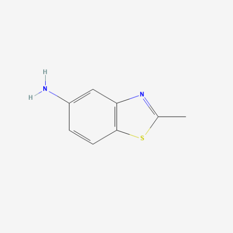 5-Amino-2-methylbenzothiazole 化学構造