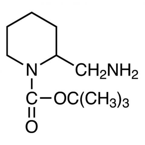 1-Boc-2-aminomethylpiperidine Chemical Structure