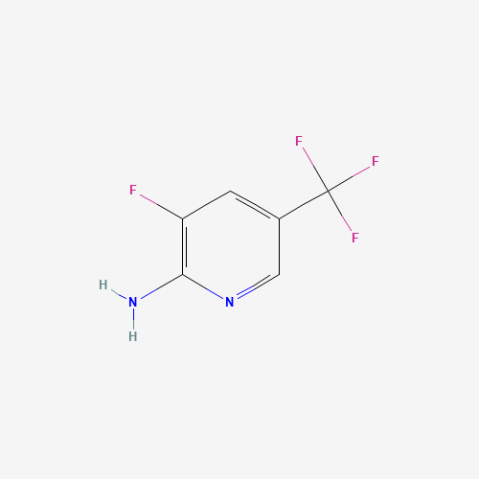 2-Amino-3-fluoro-5-(trifluoromethyl)pyridine Chemical Structure