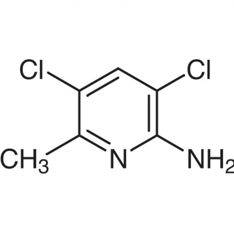 2-Amino-3,5-dichloro-6-methylpyridine Chemical Structure