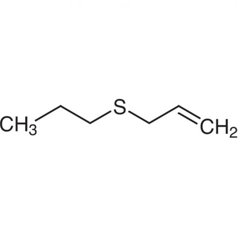Allyl Propyl Sulfide Chemische Struktur