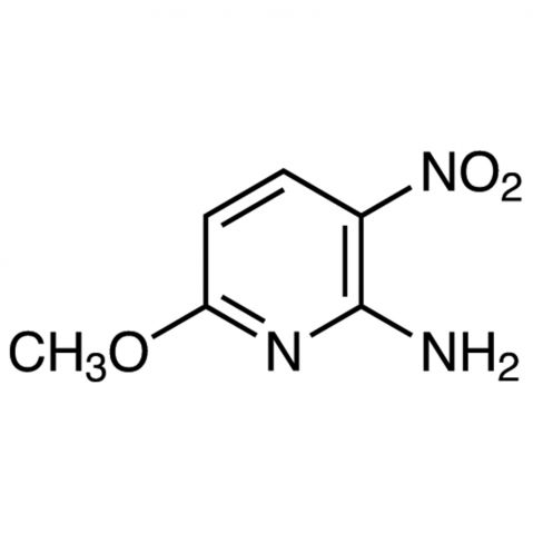 2-Amino-6-methoxy-3-nitropyridine Chemical Structure