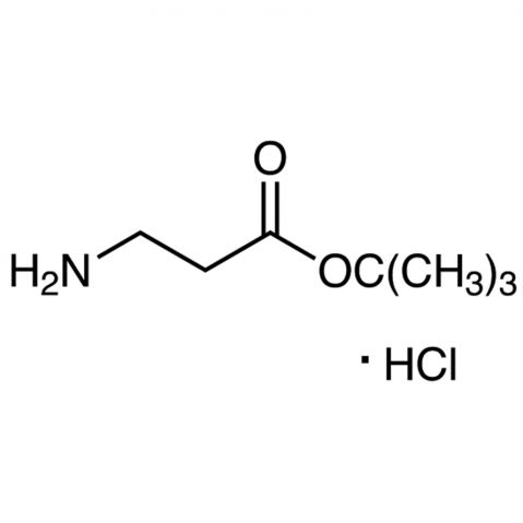 β-Alanine t-butyl ester hydrochloride Chemische Struktur