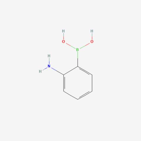 2-Aminobenzeneboronic acid(contains varying amounts of Anhydride) التركيب الكيميائي