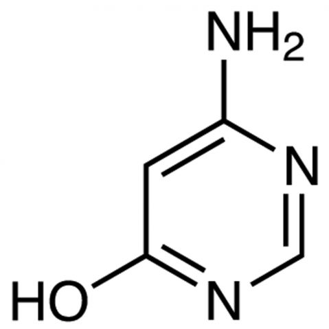 4-Amino-6-hydroxypyrimidine Chemische Struktur